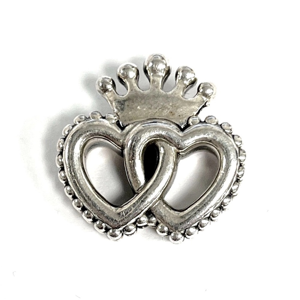 Pandora Sterling Silver Heart Crown - Picture 3 of 3
